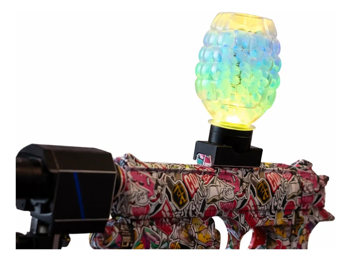 Pistola Candy Toys D8ah Con Luz Y 30,000 Balas