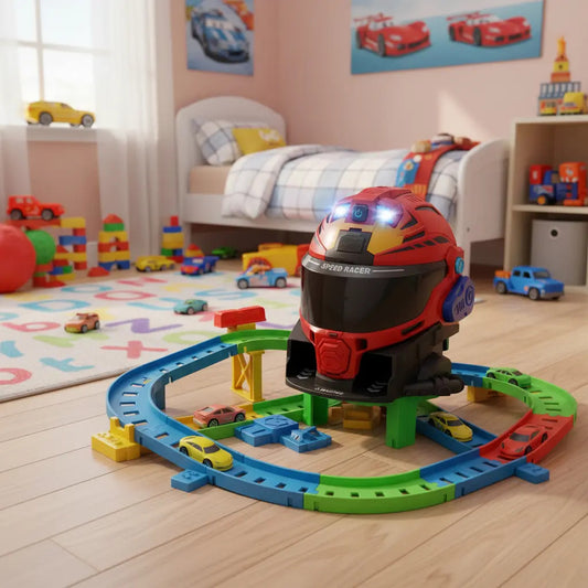 Pista Transformable City Action Con Pasaje Secreto Candy