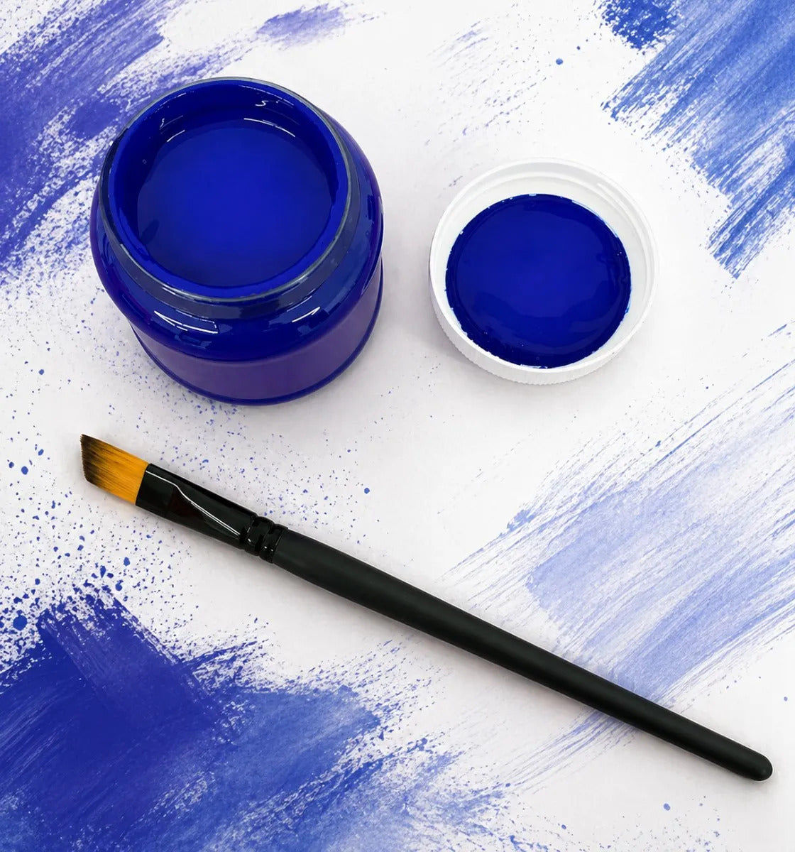 Pintura Acrílica Azul Cobalto Politec 250 Ml Para Arte