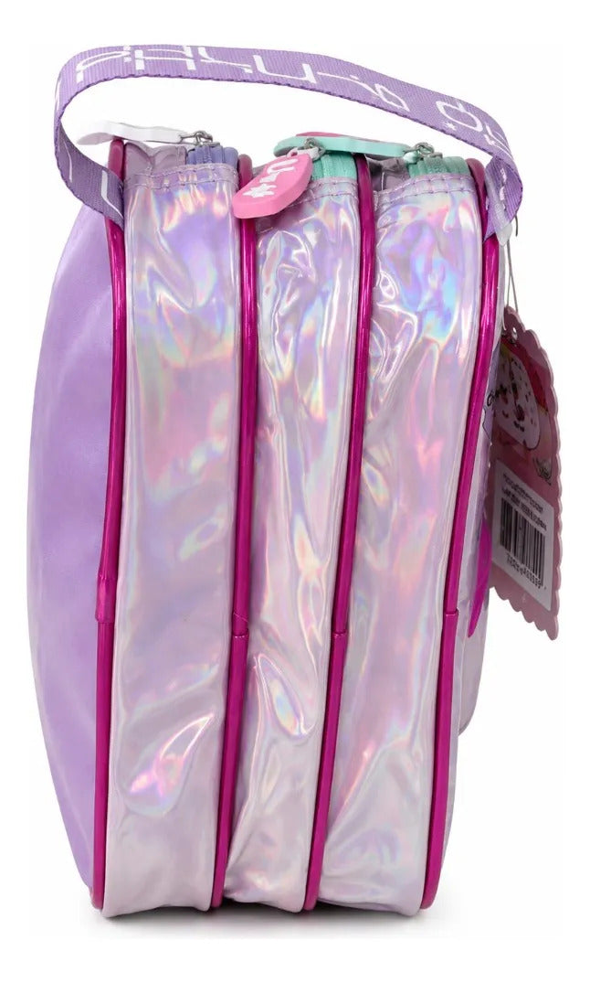 Set Escolar Lluvia Tres Piezas Dona Delicious Holográfica
