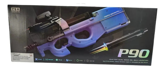 Pistola De Balas De Gel Candy Toys P90 Con 50,000 Balas