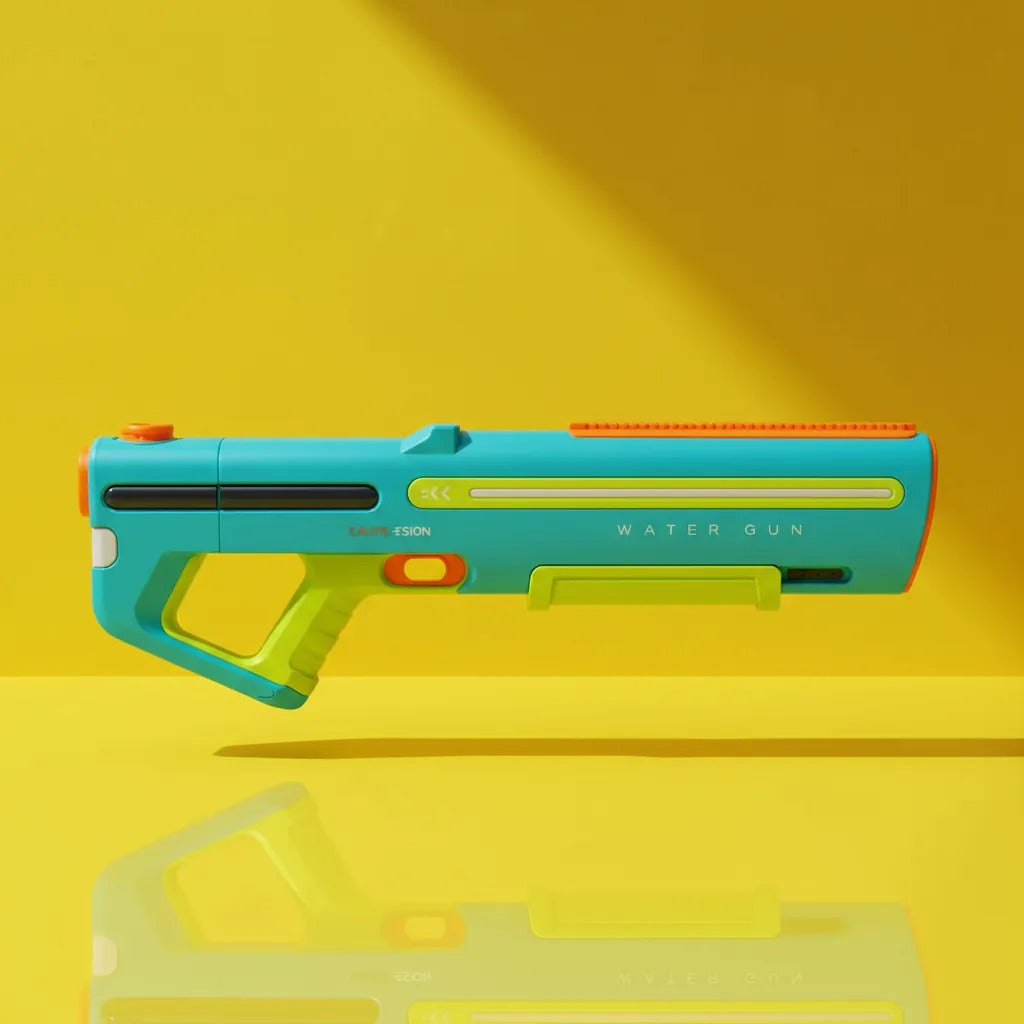 Pistola De Agua Eléctrica Recargable Con Luces Largo Alcance