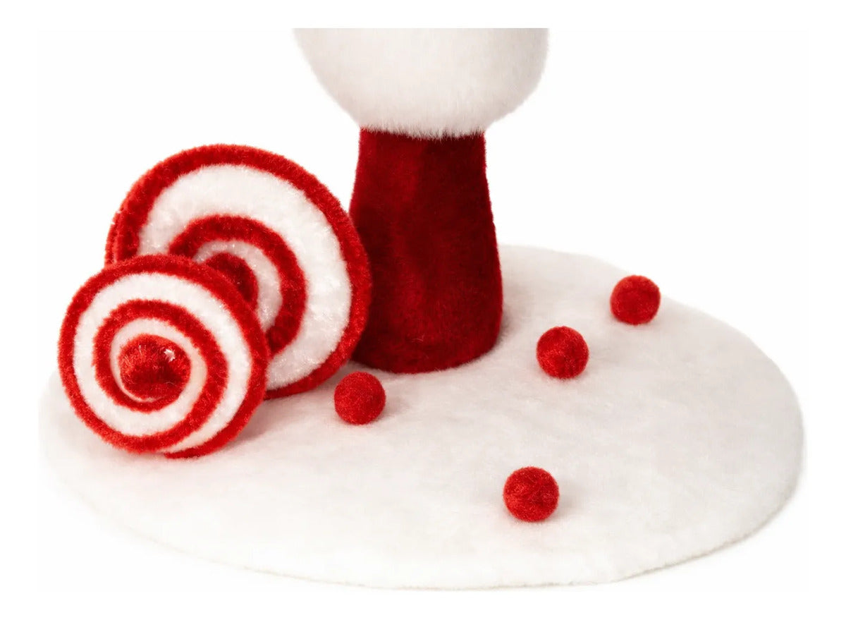 Muñeco Navideño Ratón Dulcero Con Caramelo 46x19x19