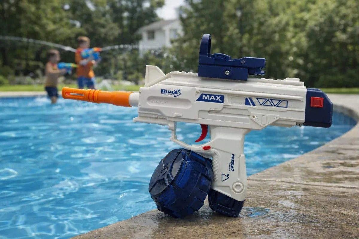 Pistola De Agua Automática Con 2 Tanques Intercambiables