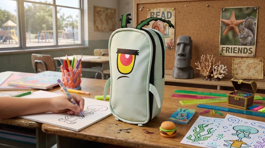 Lapicera Yadatex Bob Esponja Plankton 2 Compartimientos