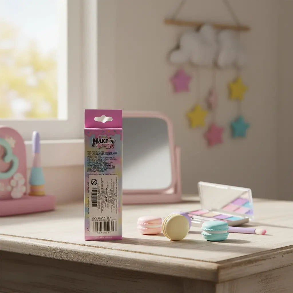 Brillos Labiales En Forma De Macarrones 4 Piezas Candy Toys
