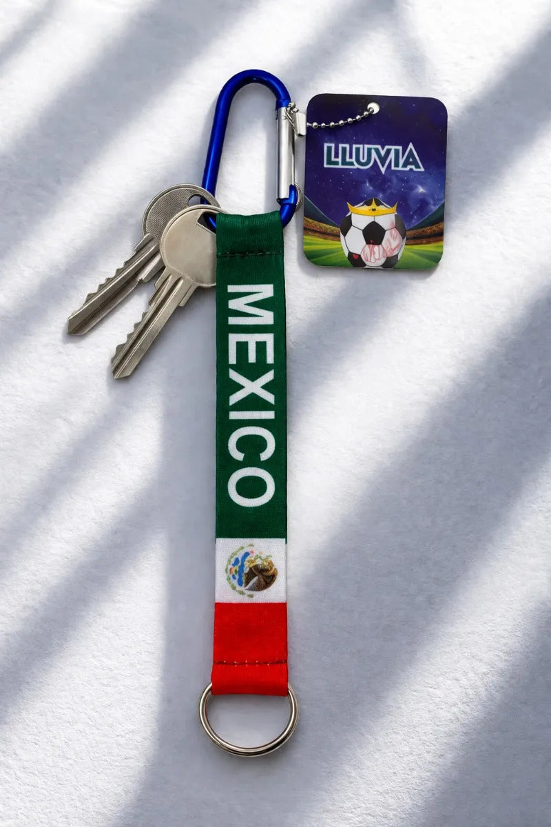 Kit Selección México Pulseras Lentes Llavero Y Sticker