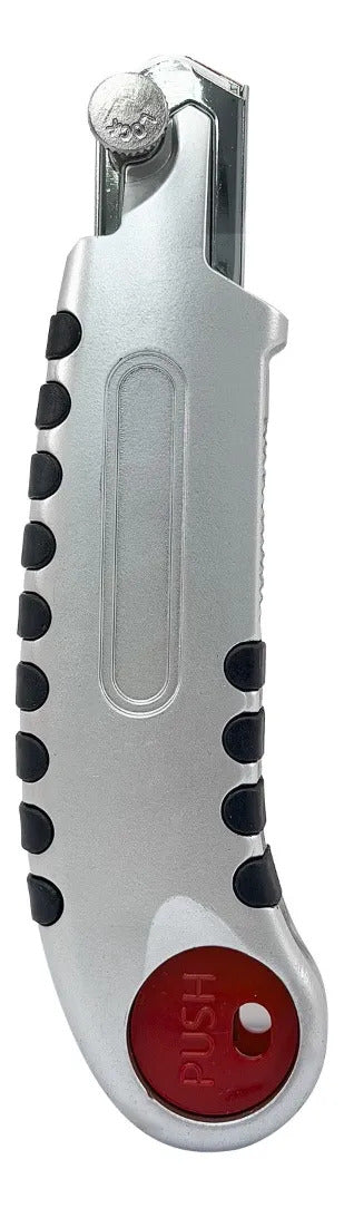 Cutter Retráctil 18 Mm Auto Lock Hoja Segmentada Profesional