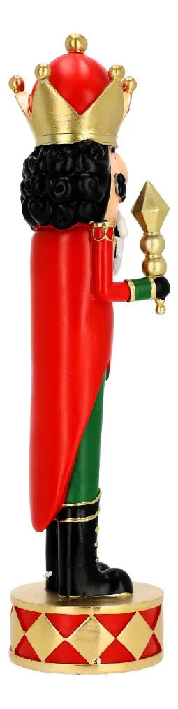 Rey Navideño Lluvia de Resina 45 cm