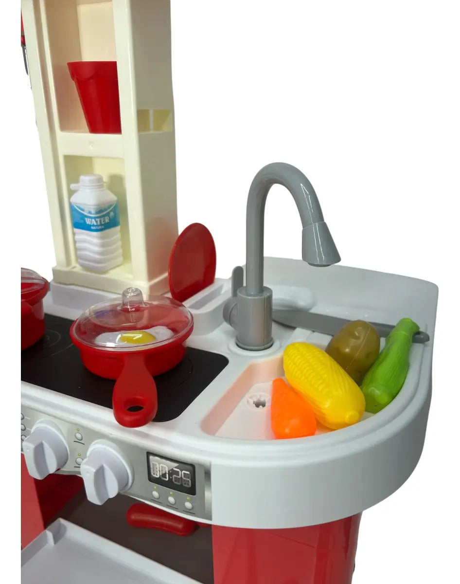 Cocina Marca Candy Toys Kitchen Set  58 Piezas
