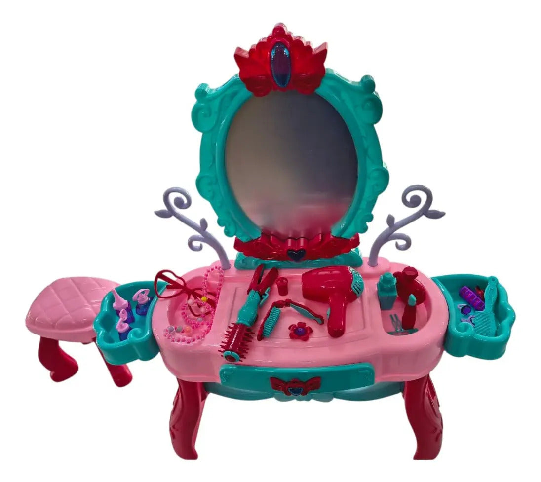 Tocador Infantil Princess Dressing Table 31 Piezas