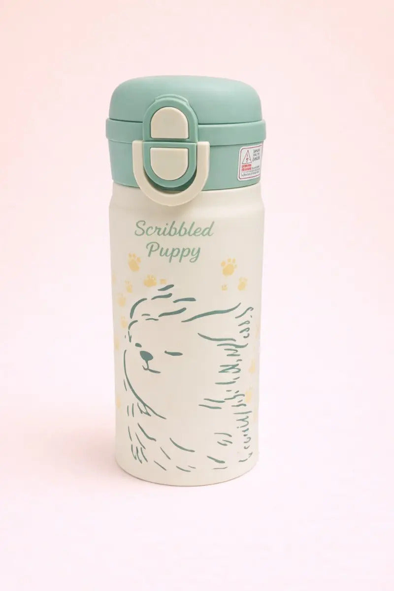 Termo De Acero Inoxidable 350 Ml Con Diseños De Animalitos