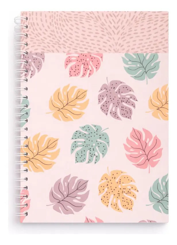 Libretas 3 Piezas Diseño Botánico Cuadro Chico Surimax