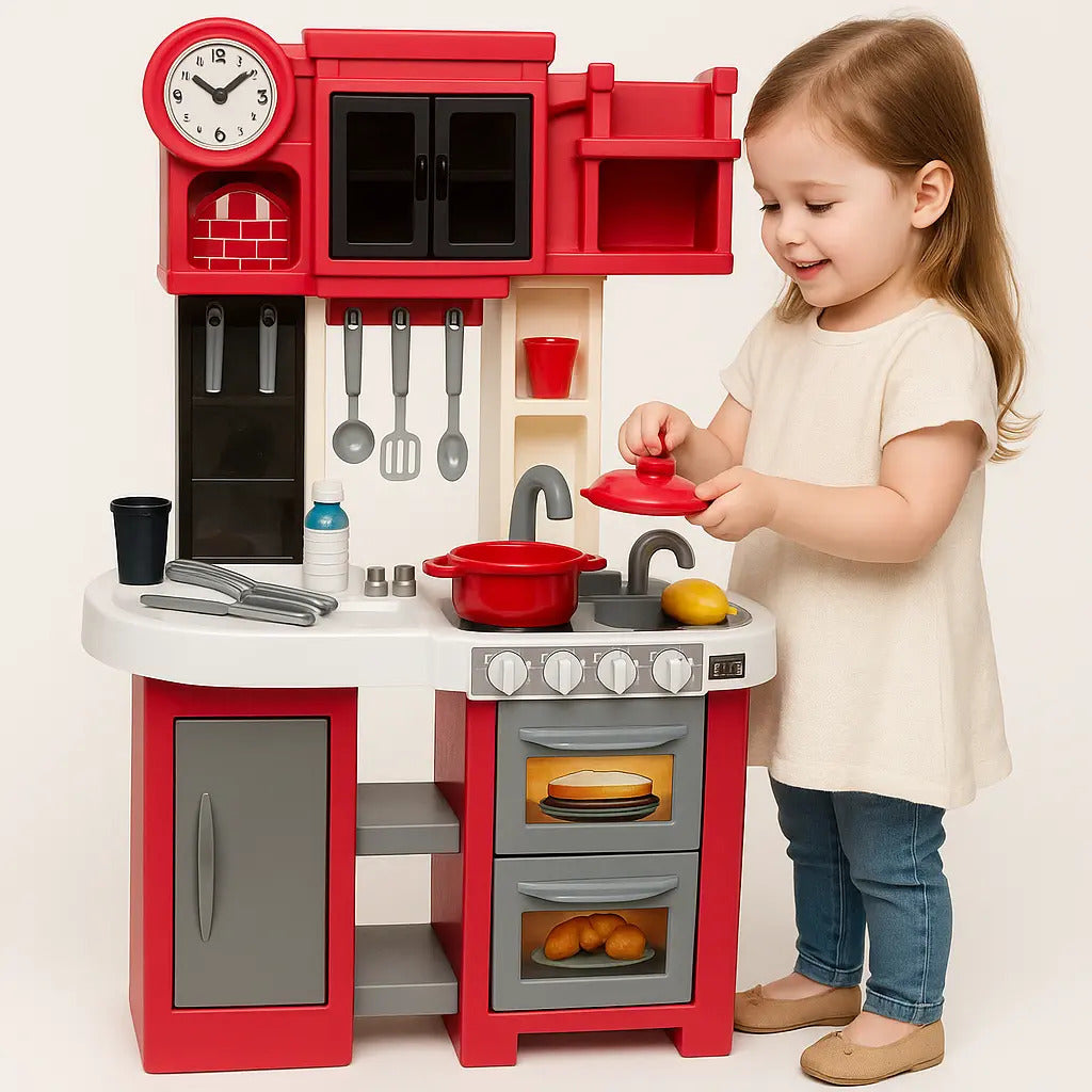 Cocina Marca Candy Toys Kitchen Set  58 Piezas