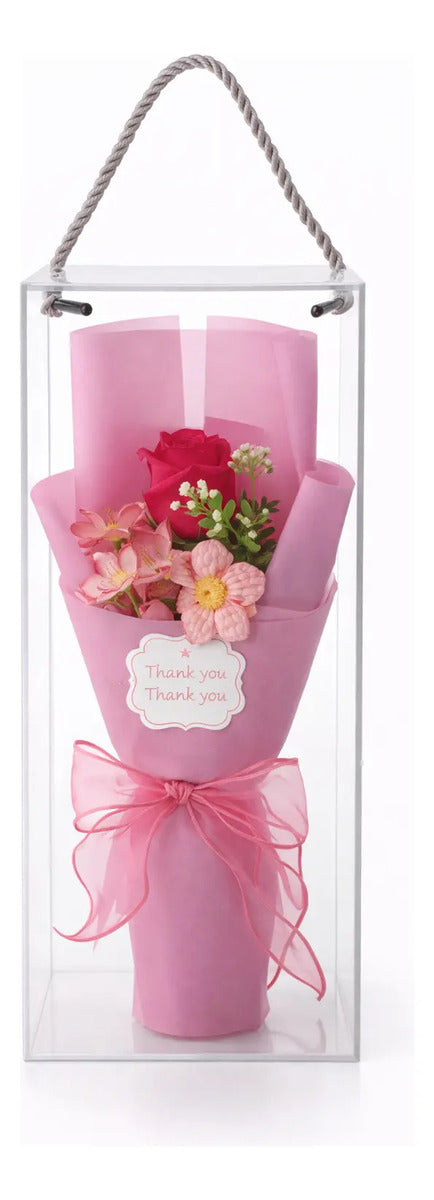 Detalle Romantico Con Flores Infinitas Fiusha Surimax
