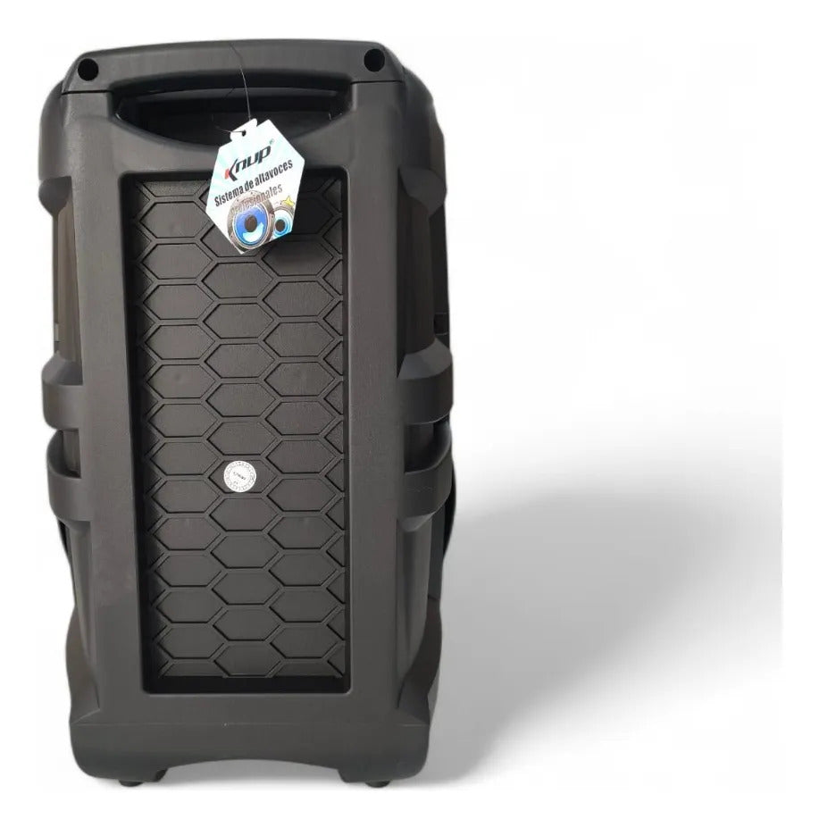Bocina Amplificada Knup Recargable Bluetooth Radio Fm