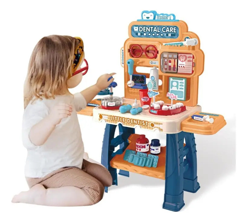 Consultorio Dental Infantil Candy Toys Educativo 54 Piezas