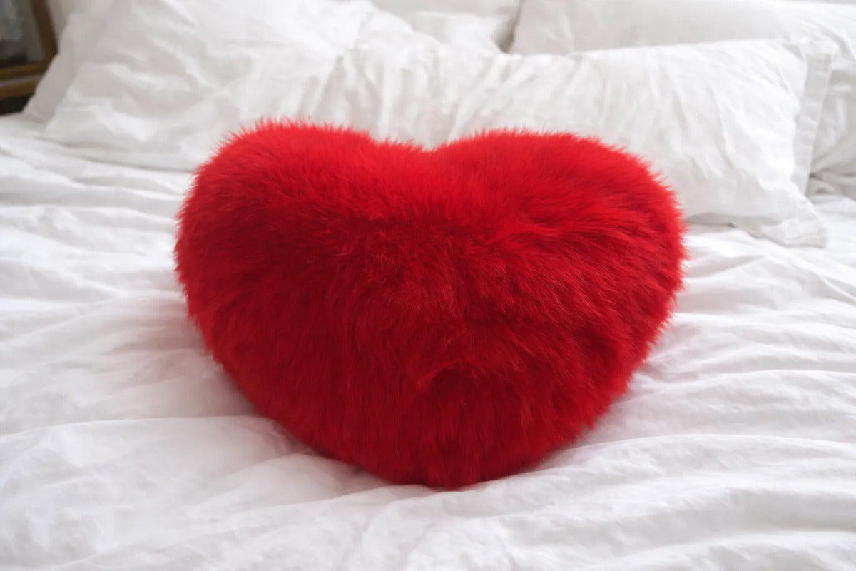 Peluche De Almohada Corazón Esponjoso 32x18x42 Candy Toys