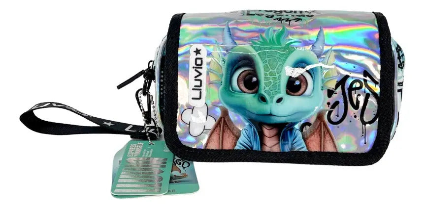 Paquete 3 Piezas Marca Luvia Diseño Dragon Primaria