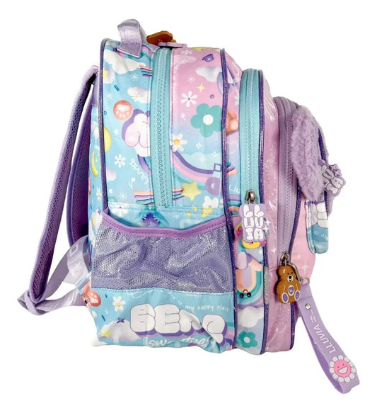Mochila Marca Lluvia Oso Arcoiris Kinder