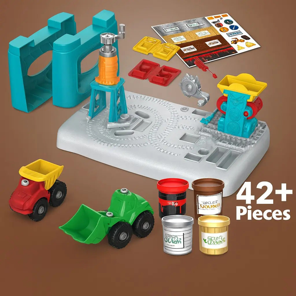 Set De Plastilina De Construcción Con 42 Piezas Candy Toys