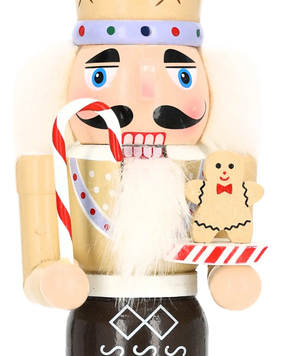 Cascanueces Navideño lluvia Chef Dulces y Caramelos 25 Cm