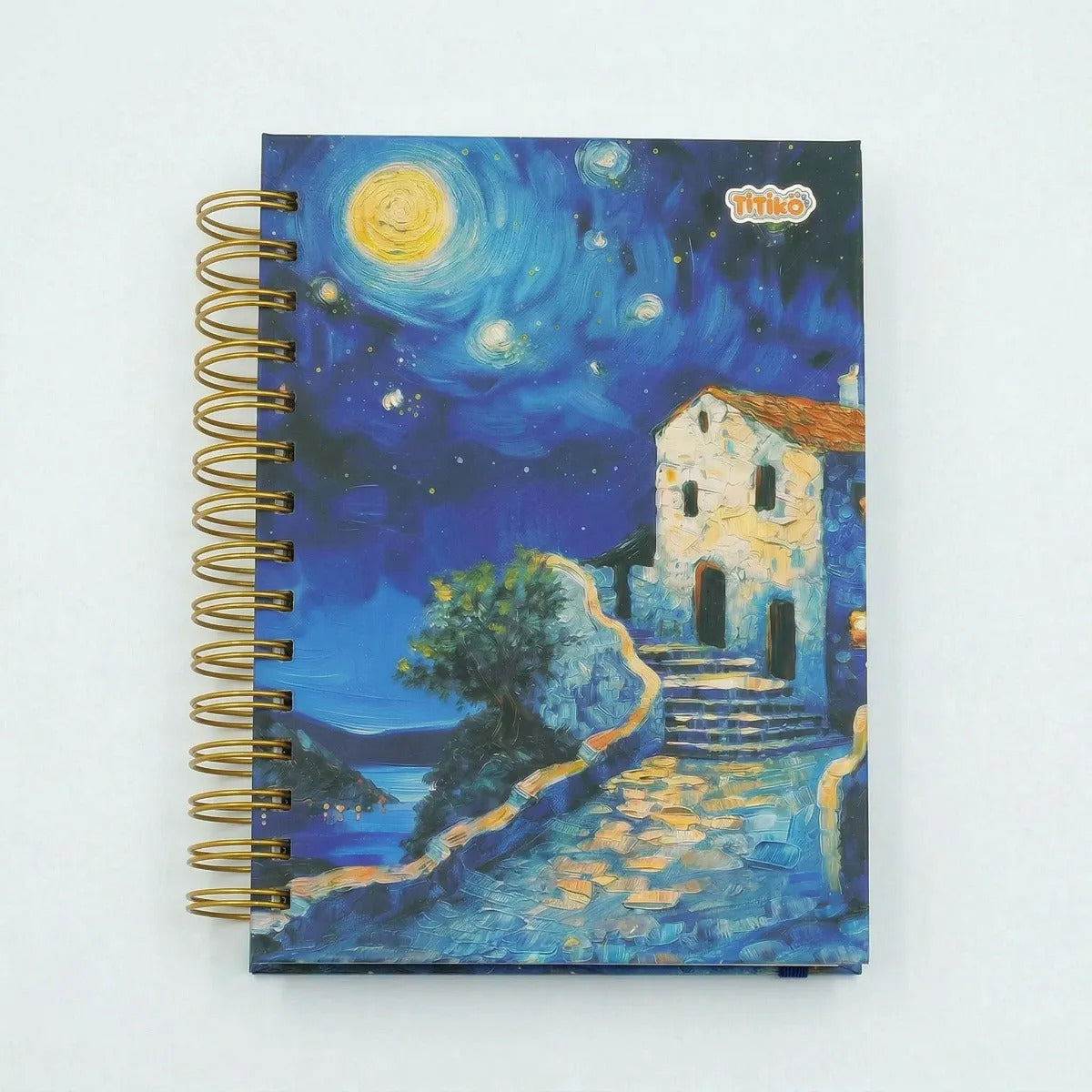 Cuaderno Titiko Van Gogh 200 Hojas Cuadro Chico Francés