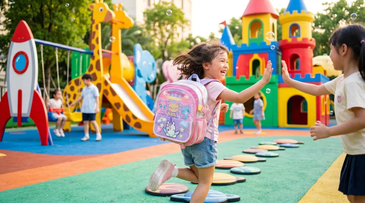 Mochila Primaria Ruz Onix My Friends Con Unicornio Rosa