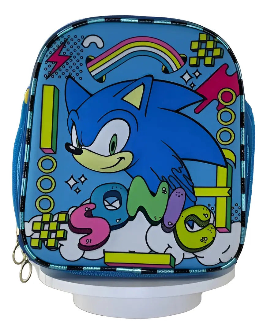 Kit Escolar Ruz Sonic 3d Con Luz
