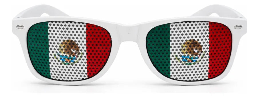 Kit Selección México Pulseras Lentes Llavero Y Sticker