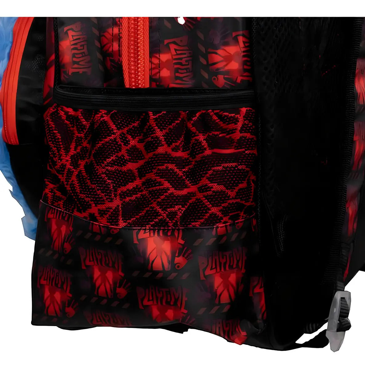 Mochila Poppy Playtime Primaria Backpack 185772 Color Negro Diseño De La Tela Liso
