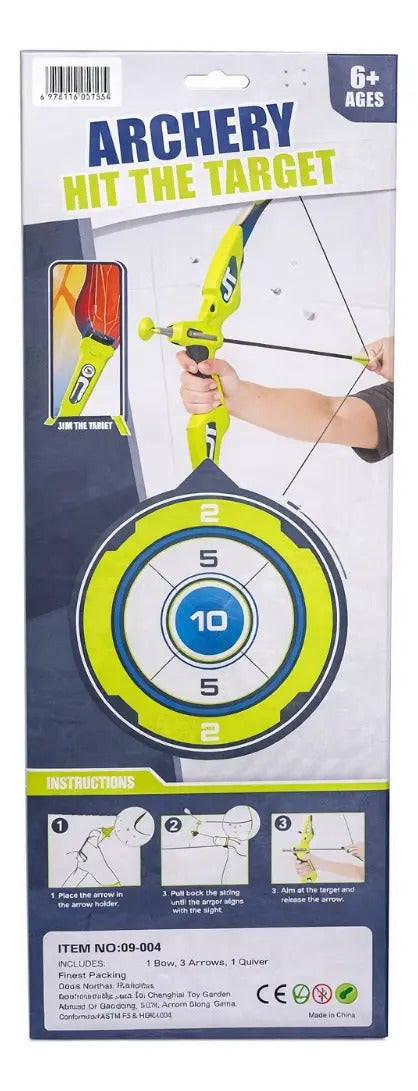 Arco De Juguete Color Verde Candy Toys 56 Cm Sin Pilas