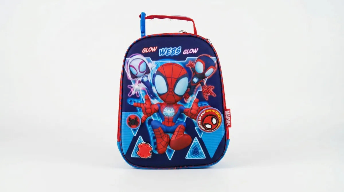 Lonchera Escolar Marvel Spidey Miles Morales Y Ghost Spider