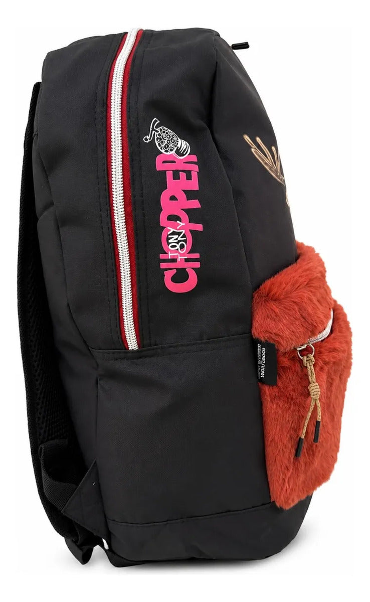 Mochila Juevil Fotorama One Piece Chopper Afelpada Escolar