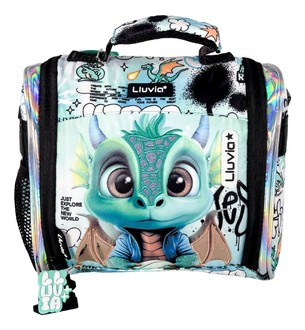 Paquete 3 Piezas Marca Luvia Diseño Dragon Primaria