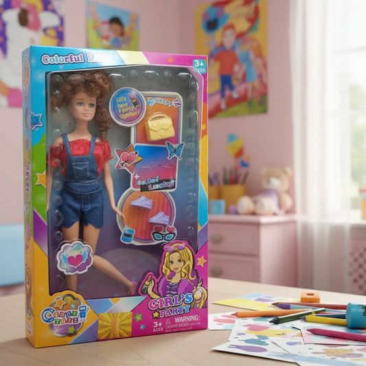 Muñeca Candy Toys Estilo Pasarela Con Ropa Moderna
