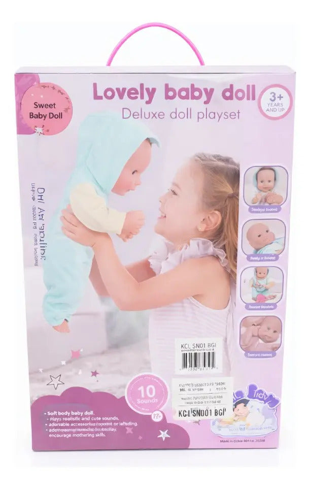 Muñeca Candy Toys Interactiva Con 6 Accesorios Incluidos