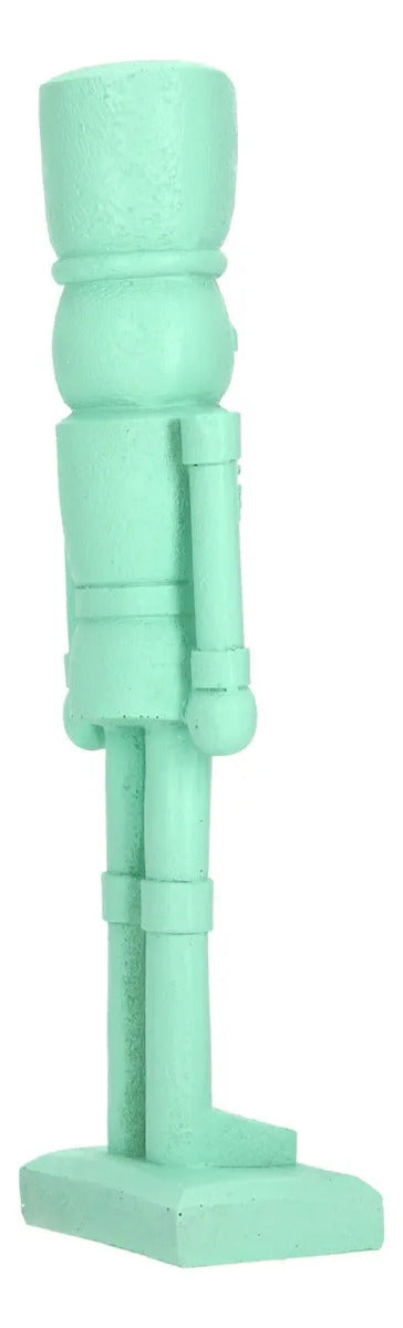 Cascanueces Verde Menta con Copo de Nieve 29 cm