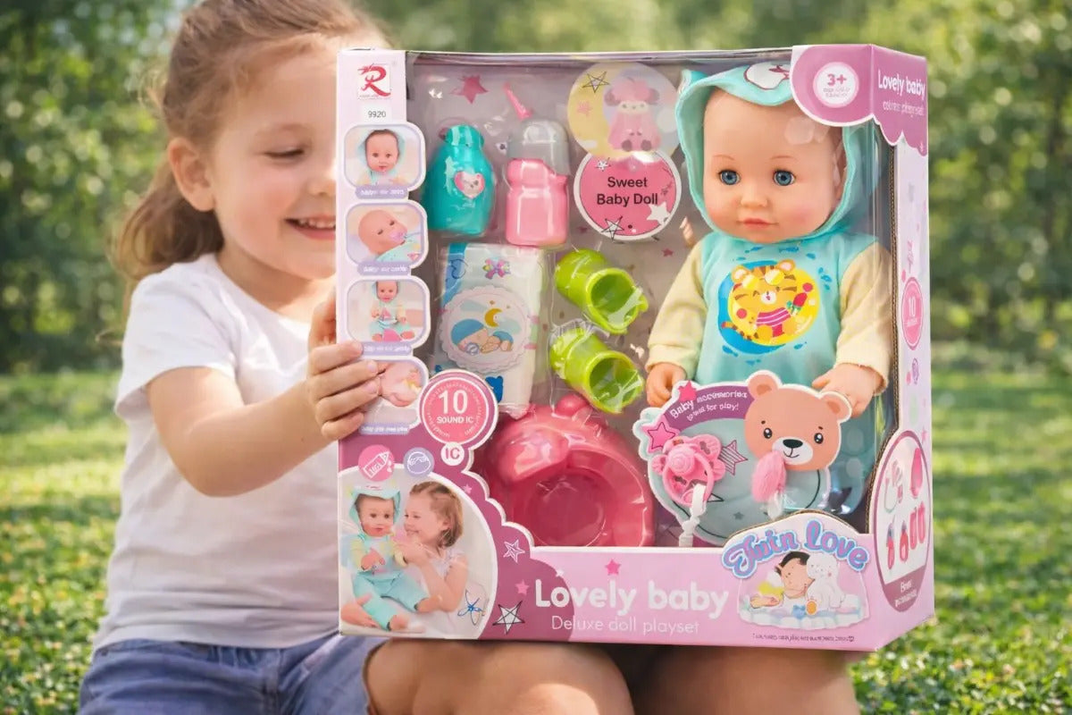 Muñeca Candy Toys Interactiva Con 6 Accesorios Incluidos