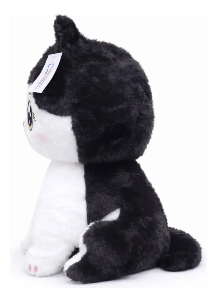 Peluche Gato Tierno Dos Colores 36x27x24 Cm Candy Toys