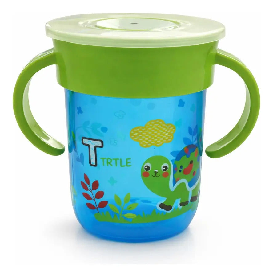 Vaso Antiderrame 250 Ml Entrenador Para Bebé Bpa Free