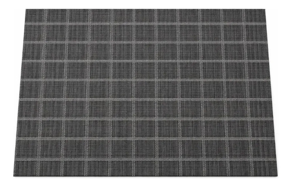 Manteles Individuales Set 6 Piezas Dos Colores Gris Y Cafe