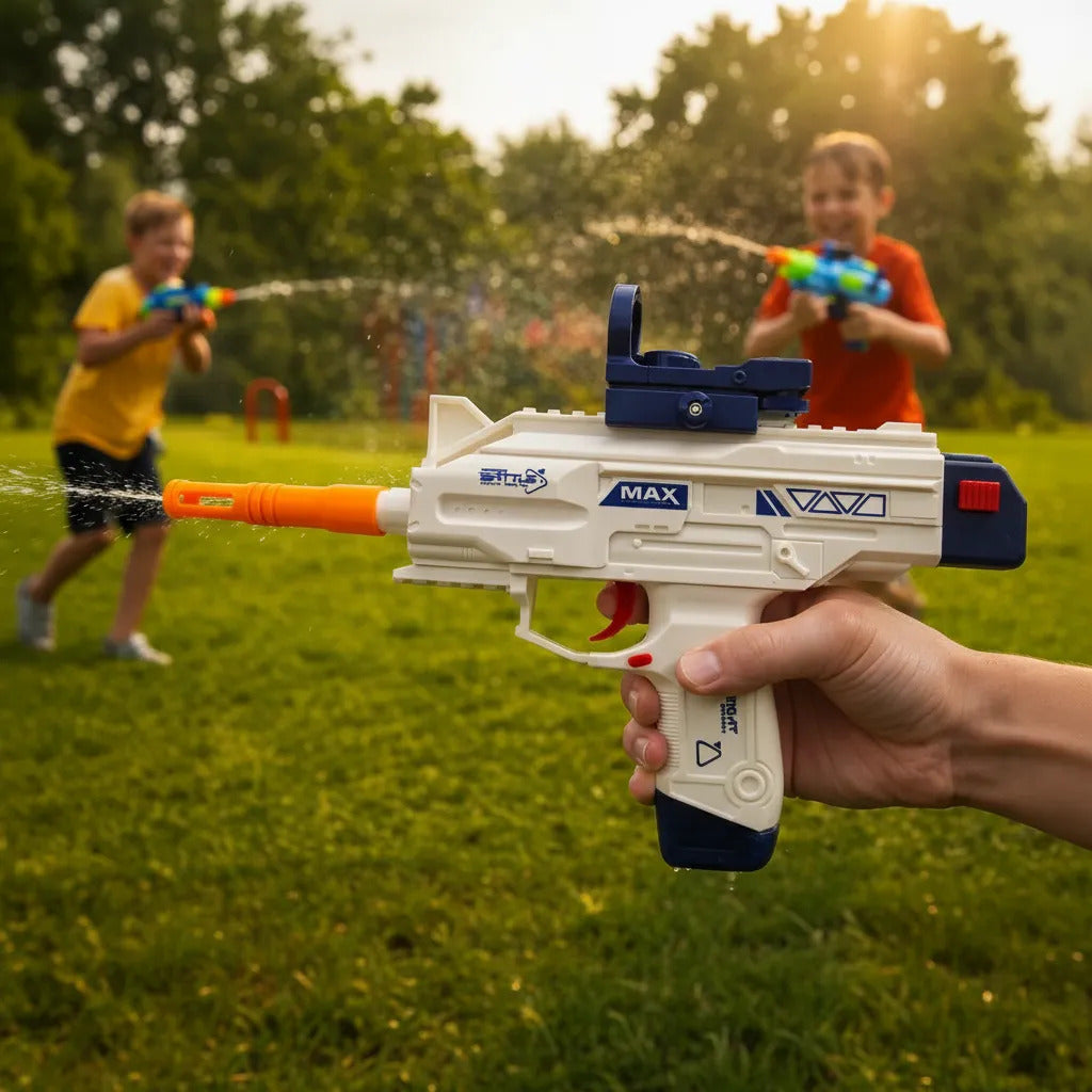 Pistola De Agua Automática Con 2 Tanques Intercambiables