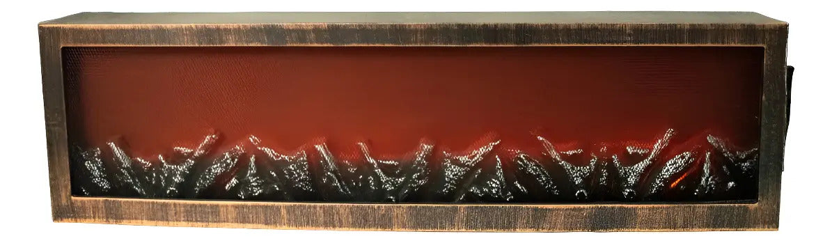 Chimenea Navideña Decorativa Lluvia 100x29x13 Cm