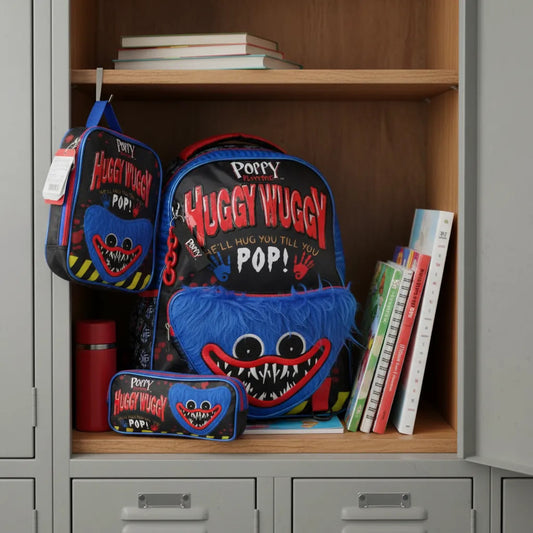 Mochila Primaria 3 Piezas Marca Ruz Poppy Huggy