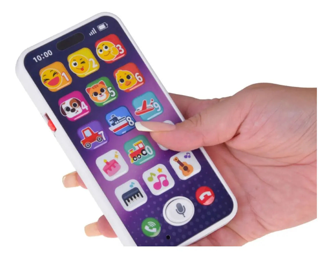Juguete Teléfono Educativo Candy Toys Con Voz Y Melodías