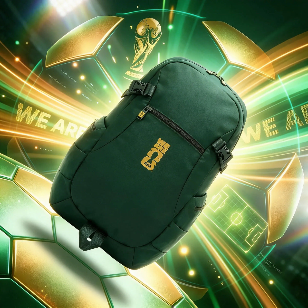 Mochila Ruz X Fifa Estilo Premium Inspirada En El Mundial