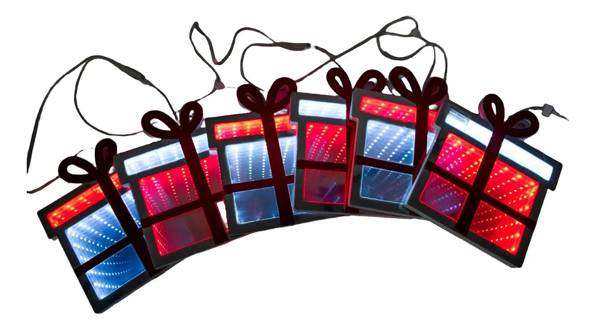 Luz Infinita Serie De Regalos 172 Cm 252 Luces 15x15x2