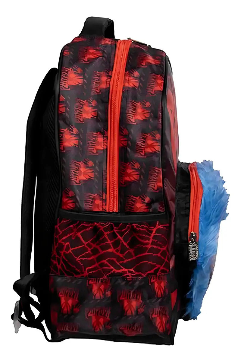 Mochila Poppy Playtime Primaria Backpack 185772 Color Negro Diseño De La Tela Liso