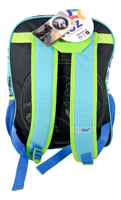 Mochila Primaria  3 Piezas Marca Ruz Jurassic World
